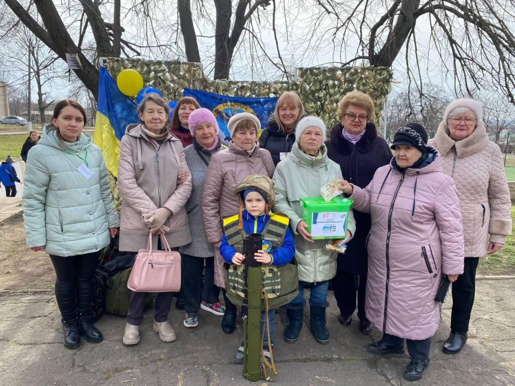 Мешканці Зарічного об'єдналися заради Перемоги!  